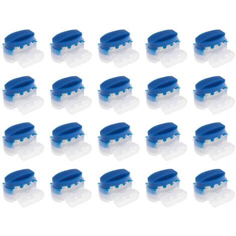 Lot de 20 connecteurs électriques IDC 314 avec gel barrière contre l'humidité pour connecteurs rapides de câbles pigtail 22-14 (1/5)