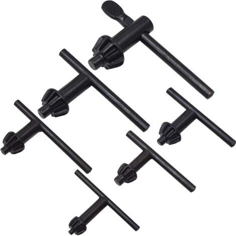 Perceuse-visseuse universelle, jeu de 6 forets de rechange, forets à métaux portables, forets à percussion, mandrin, forets de 20 mm, 16 mm, 13 mm, 10 mm, 6 mm et 4 mm. (1/5)