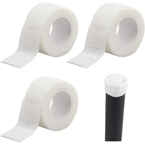 Lot de 4 protège-pieds de chaise, bande antidérapante, bandes autocollantes antidérapantes pour empêcher les tables et les chaises de glisser sans bruit, Blanc, 2,5 cm x 4,5 m (1/5)
