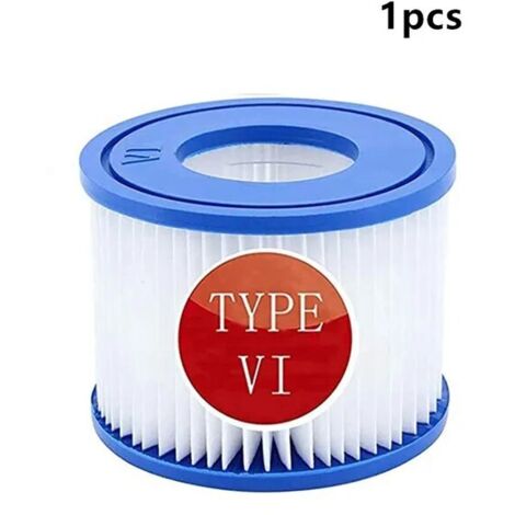 jardin piscine Filtre de piscine, Type cartouche, facile à nettoyer, lavable, 1 pièces (1/5)