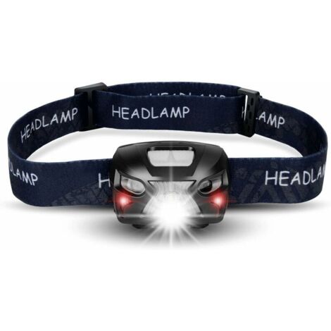 Lampes Frontales LED, Lampe-Torche IP65 de projecteur imperméable Rechargeable d'USB, 4 Modes pour l'extérieur (1/3)