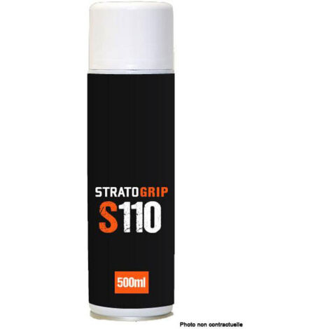 Colle contact aérosol 500ml – Collage laminés décoratifs sur bois dur et plastiques – Séchage rapide 1-2 min – Résistante à l'eau
