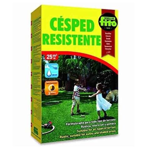Semences de Gazon Ultra Résistant 1 Kg, Graines de graminées résistantes, gazon regarnissage pauvre en eau (1/2)