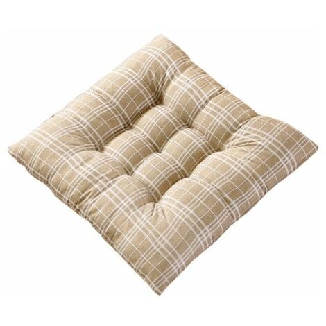 Coussin de chaise, mousse à mémoire de forme douce et confortable, réduit le stress corporel, lavable, 15,7 x 15,7 pouces (1/5)