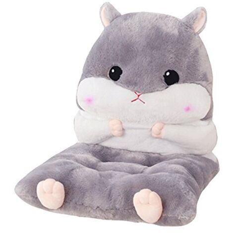 Coussin de Chaise Siamois Chaud Coussin d'Assise Siège Détachable Galettes de Chaise Epais Doux Motif Hamster Mignon Coussin de Jardin Exterieur Fauteuil Bureau Cuisine Salle à Manger Confortable (1/5)