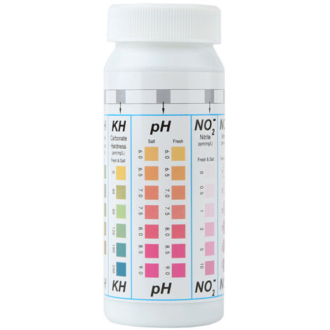 Bandelettes 5 en 1 pour Test d'eau, pour piscine et Spa, 50 bandes, pour tester la dureté du PH des nitrates (1/5)