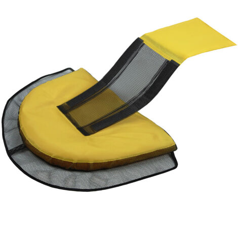 Rampe d'évacuation flottante pour piscine de sauvetage d'animaux, tapis de protection pour animaux de piscine (jaune) (1/5)