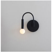 Lampe créative bras angle rotatif noir applique salon chambre chevet étude hôtel allée applique