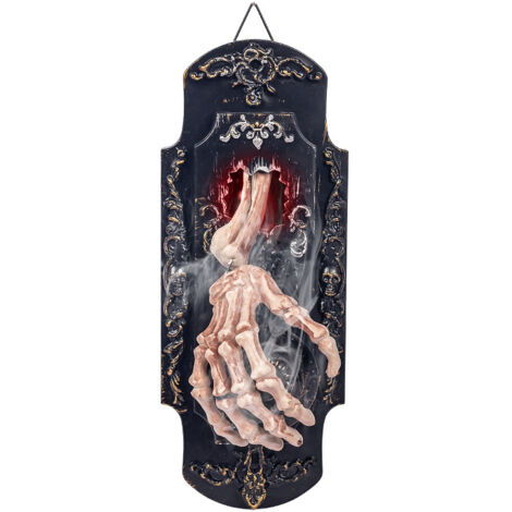 Capteur de Sonnette d'Halloween - Détection de Toucher, Son et Lumière - Décoration pour Maison Hantée et Porte (1/3)