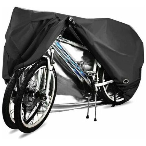 Housse de voiture, housse de vélo (peut couvrir deux vélos), imperméable et respirante 210D pour l'extérieur, M : 1706085 (1/5)