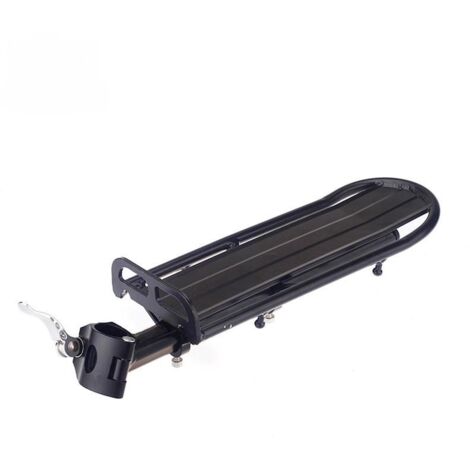 Porte-vélos, porte-vélos universel réglable, accessoires de vélo, support de porte-vélos à dégagement rapide, capacité de charge maximale 10 kg, installation rapide avec siège arrière. (1/5)