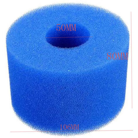 Cylindres Filtres en Mousse Lourds – Type VI – Lot de 2 – Réutilisables et Lavables (1/4)