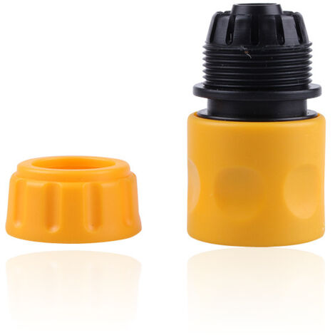 Raccord Rapide 1/2 Pouce pour Tuyau d'Arrosage - Connexion 4 Points pour Pistolet de Lavage Voiture (1/3)