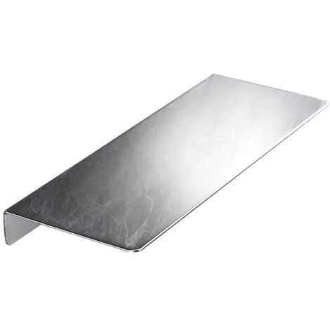 Étagère de salle de bain en acier inoxydable 304, étagère de douche, étagère de rangement pour salle de bain, miroir frontal, plateau d'étagère mural (brillant) 30 cm [Perçage requis] (1/4)