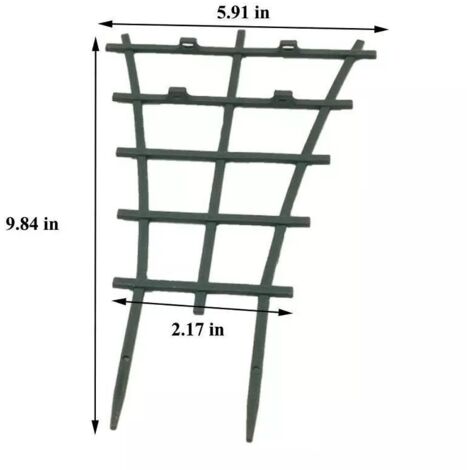 4 supports empilables pour plantes grimpantes – Treillis décoratif – Jardin et intérieur (1/5)