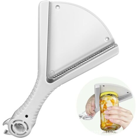Ouvre-Boîte et Ouvre-Bouteille 2 en 1 – Système à Levier pour un Débouchage et Ouverture Sans Effort – Poignée Ergonomique en Métal Robuste (1/5)