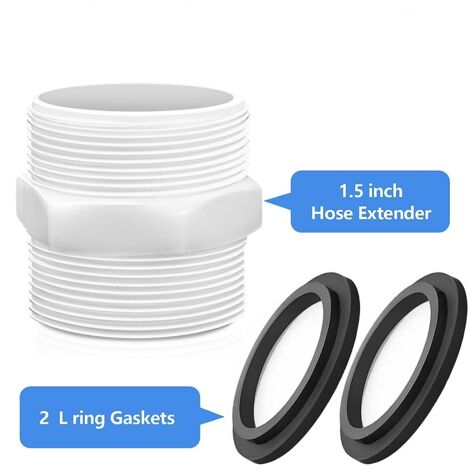 Distributeur en L à 2 Voies pour Piscine – 1.5 Pouce – Compatible avec les Pompes Intex et Coleman (1/5)