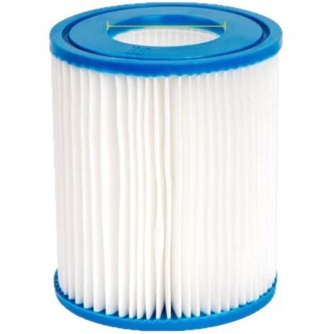 Cartouche Filtrante pour Piscine – Compatible Bestway/Intex Type 58094 Type II – pour Pompe de Filtration Hors Sol (1/4)