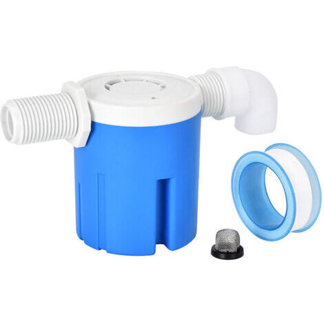Controlador de nivel de piscina Válvula de flotador automática de nivel de agua - Entrada lateral integrada incorporada - Controlador de válvula de flotador de lavado de autos - Tanque de pisci (1/5)