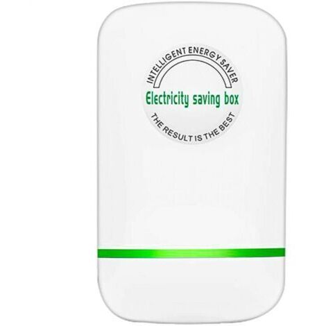 Caja de Ahorro de Electricidad, Dispositivo de Ahorro de Factor de Potencia, Ahorro de Electricidad en el Hogar, Adaptador de 90V-250V para Oficina y Fábrica (1/4)