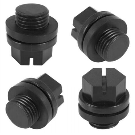 Paquete de 4 tapones de drenaje con juntas tóricas, tapón de bomba, filtros de piscina SPX1700FG, tapón de bomba de drenaje de piscina de repuesto para bombas (1/5)