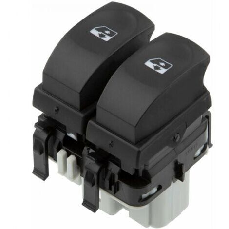 8200214939 Botón de Control de ventana Control de elevación de ventana lado del conductor delantero izquierdo para Clio 2005-2012 Modus Twingo 82 00 214 939 (1/5)