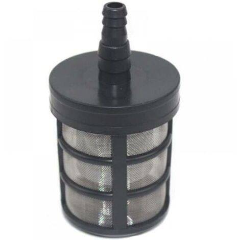 Malla de filtro de manguera de jardín, filtro de bomba de agua de doble capa de acero inoxidable, 1 ud. (1/4)