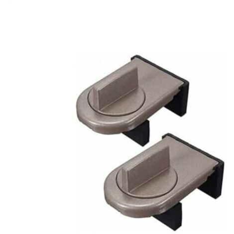 2 cerraduras de seguridad para ventanas corredizas, cerraduras de seguridad para niños, cerraduras de seguridad para ventanas corredizas, cerraduras antirrobo para ventanas corredizas (1/5)