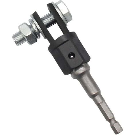 Adaptador de gato móvil para herramientas de corte, compatible con llave de impacto de 1/2", XU. Adaptador de gato resistente y duradero, universal para coches, camiones, caravanas y remolques - (1/4)