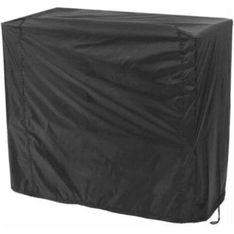 Housse Barbecue , Couverture de Gril Anti-UV/Anti-l'eau/Anti-l'humidité Protection UV Poussière Eau Résistant au Vent pour Barbecue Extérieur Jardin Patio Grill ，80x66x100cm，(Noir) (1/5)