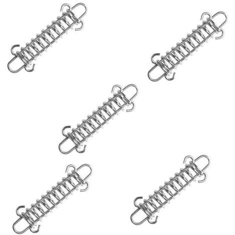 Kit de fixation pour auvent, 5 boucles à ressort en acier inoxydable pour auvent, kit de fixation pour voile d'ombrage, kit de fixation pour auvent (1/4)
