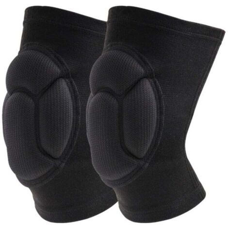 Rodilleras profesionales para el trabajo, cómodas rodilleras para suelos abrasivos para jardinería y construcción, 1 par de espuma elástica antigolpes, talla única (1/5)