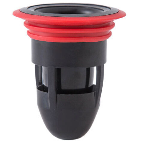 Cuisine Salle de bain Douche Drain de sol Centre de refoulement Égout Bouchon anti-odeur (Noir) (1/5)