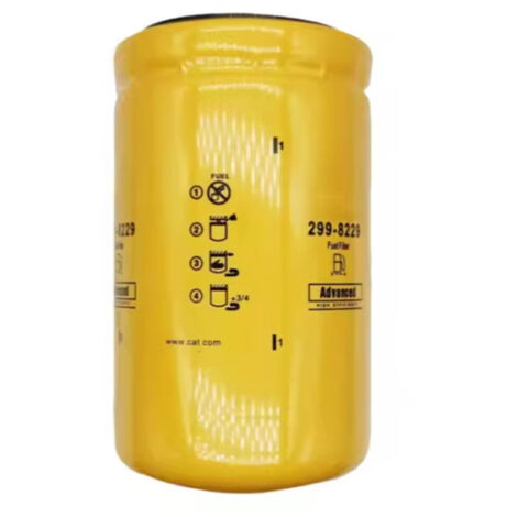 299-8229 Élément filtrant à carburant pour pelles hydrauliques Caterpillar (1/4)