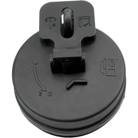 Bouchon de réservoir de carburant diesel AT323462 43843622 compatible avec les pelles hydrauliques John Deere, Hitachi et Volvo (1/4)