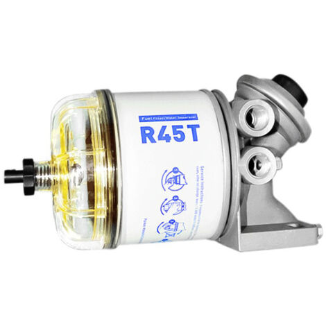 L'ensemble séparateur huile-eau R45T convient aux filtres humides des petits moteurs diesel utilisés dans les vedettes rapides, les pétroliers et autres navires. (1/4)