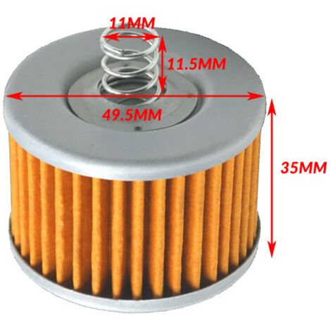 Le filtre à huile 1570120 DD121181 convient à la Royal Enfield Meteor 350. (1/4)