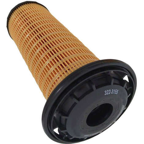 Élément de filtre à huile 322-3154 3223154 adapté aux moteurs Caterpillar. (1/4)