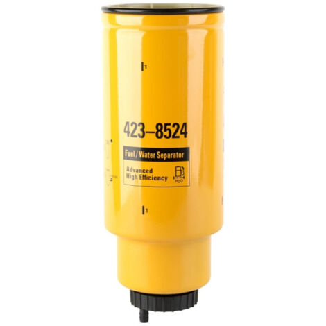 Élément filtrant à carburant 423-8524 pour pelles hydrauliques Caterpillar (1/4)
