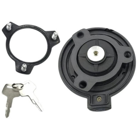 Bouchon de réservoir d'huile hydraulique/bouchon d'huile compatible avec les pièces détachées pour pelles hydrauliques Hyundai 215/225-7 et Volvo 360/460 (1/4)