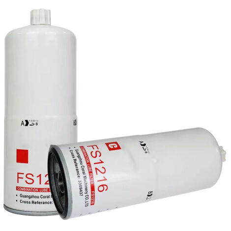 FS1216 BF1216 3309437 Séparateur carburant-eau adapté aux moteurs Fleetguard, Cummins et Volvo. (1/4)