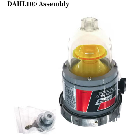 Ensemble filtre à carburant et séparateur d'eau pour générateur diesel 100-W30 DAHL100 (1/4)
