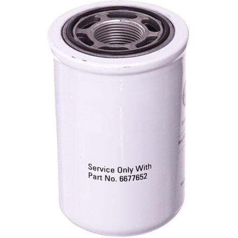 Le filtre hydraulique 6677652 convient aux chargeuses Bobcat 463, MT52, MT55, MT85 et S70. (1/4)
