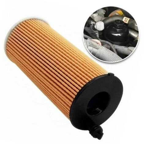 Le filtre à huile 11428507683 convient aux BMW F15, F10, 328d, 535d, X5 et xDrive35d. (1/3)