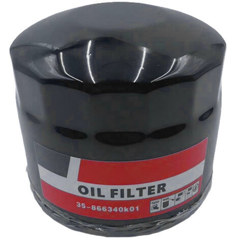 Le filtre à huile 35-866340K01 35802885 convient aux moteurs Mercury V6/V8 4 cylindres/6 cylindres. (1/4)