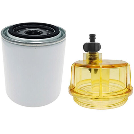 L'ensemble séparateur huile-eau marin S3214 coupelle + noyau BE921410 convient aux moteurs hors-bord Mercury. (1/4)