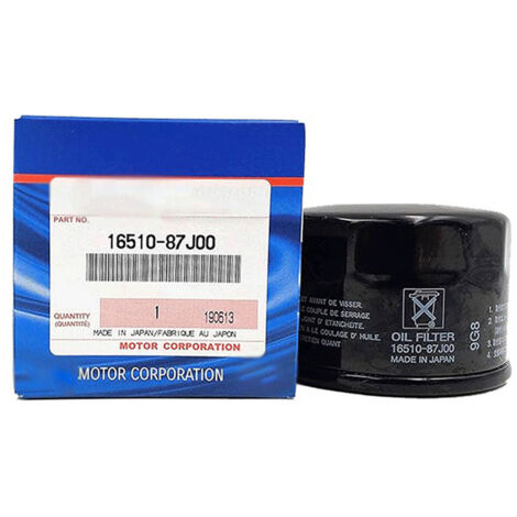 Filtre à huile 16510-87J00 SO6221, élément filtrant compatible avec Suzuki (1/5)