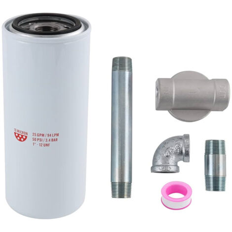 Le filtre à carburant à visser 1200KTF7018 convient aux pompes de transfert FR112, FR1210G et FR610G. (1/4)