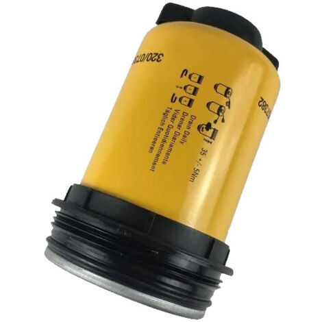Filtre à carburant 320/07401 320/07382, compatible avec JCB 225 260 330 260 (1/4)