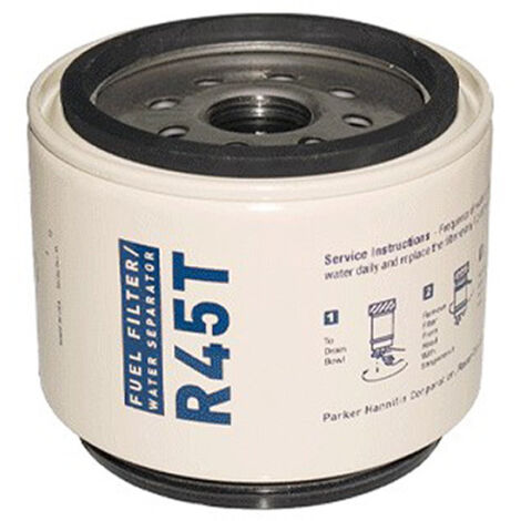 L'élément filtrant séparateur huile-eau R45T convient à une utilisation dans les vedettes rapides, les pétroliers et les petits moteurs diesel. (1/5)